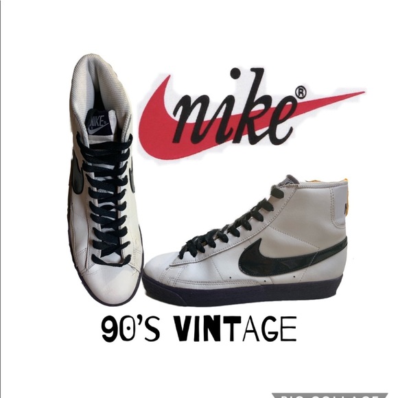 Nike Other - 90’s vintage Nike classic black /white high top